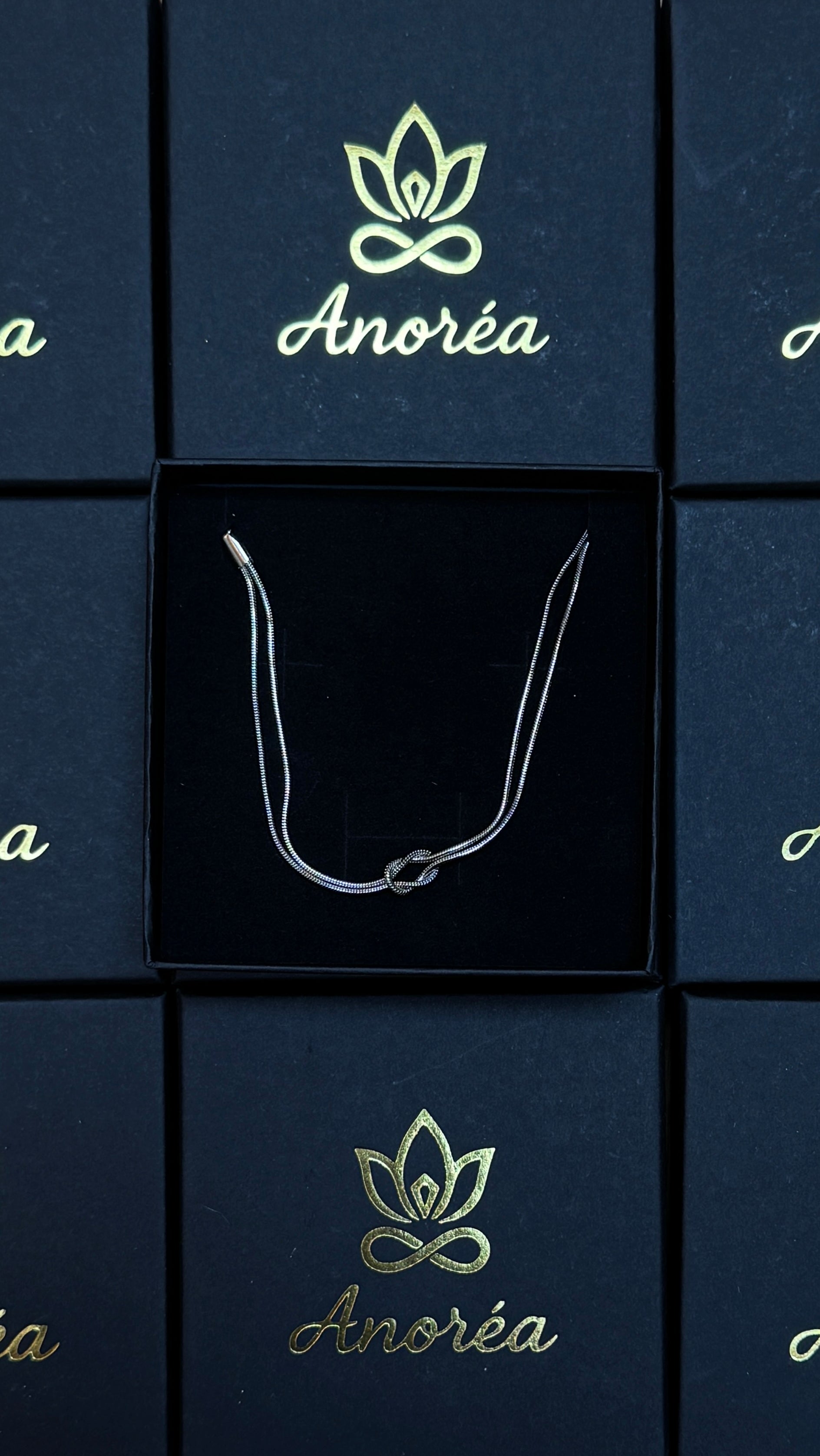 Luna Knot Bracelet – Silver