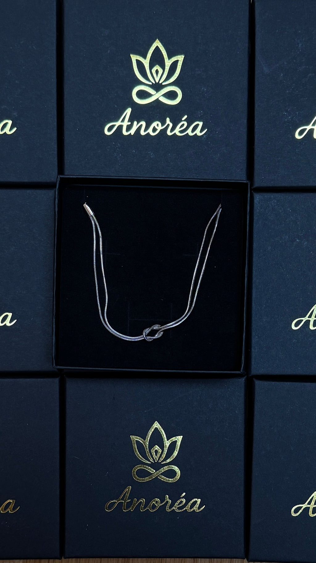 Anoréa Knot Bracelet – Silver