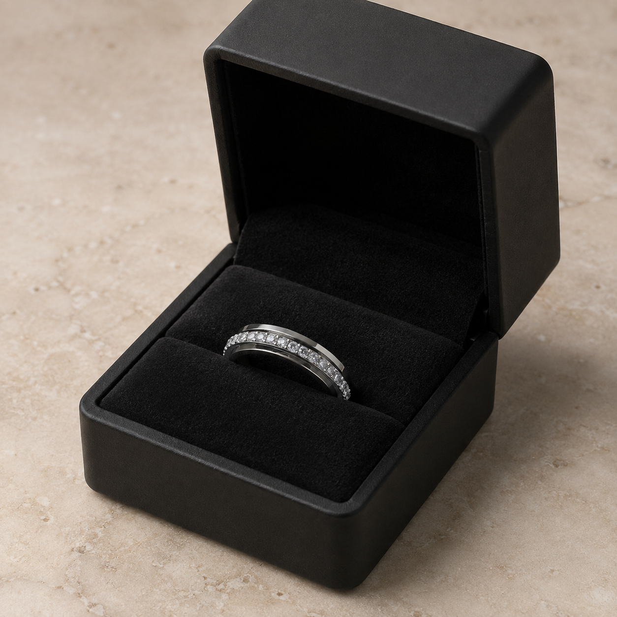 Anoréa Crystal Ring – Silver