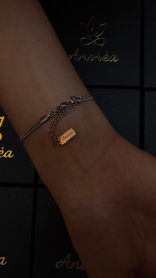 Luna Knot Bracelet – Silver