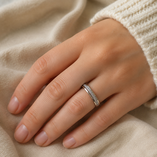 Anoréa Crystal Ring – Silver