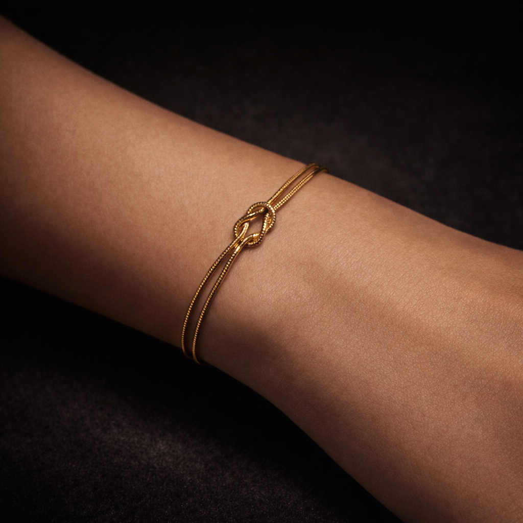 Anoréa Knot Bracelet – Gold