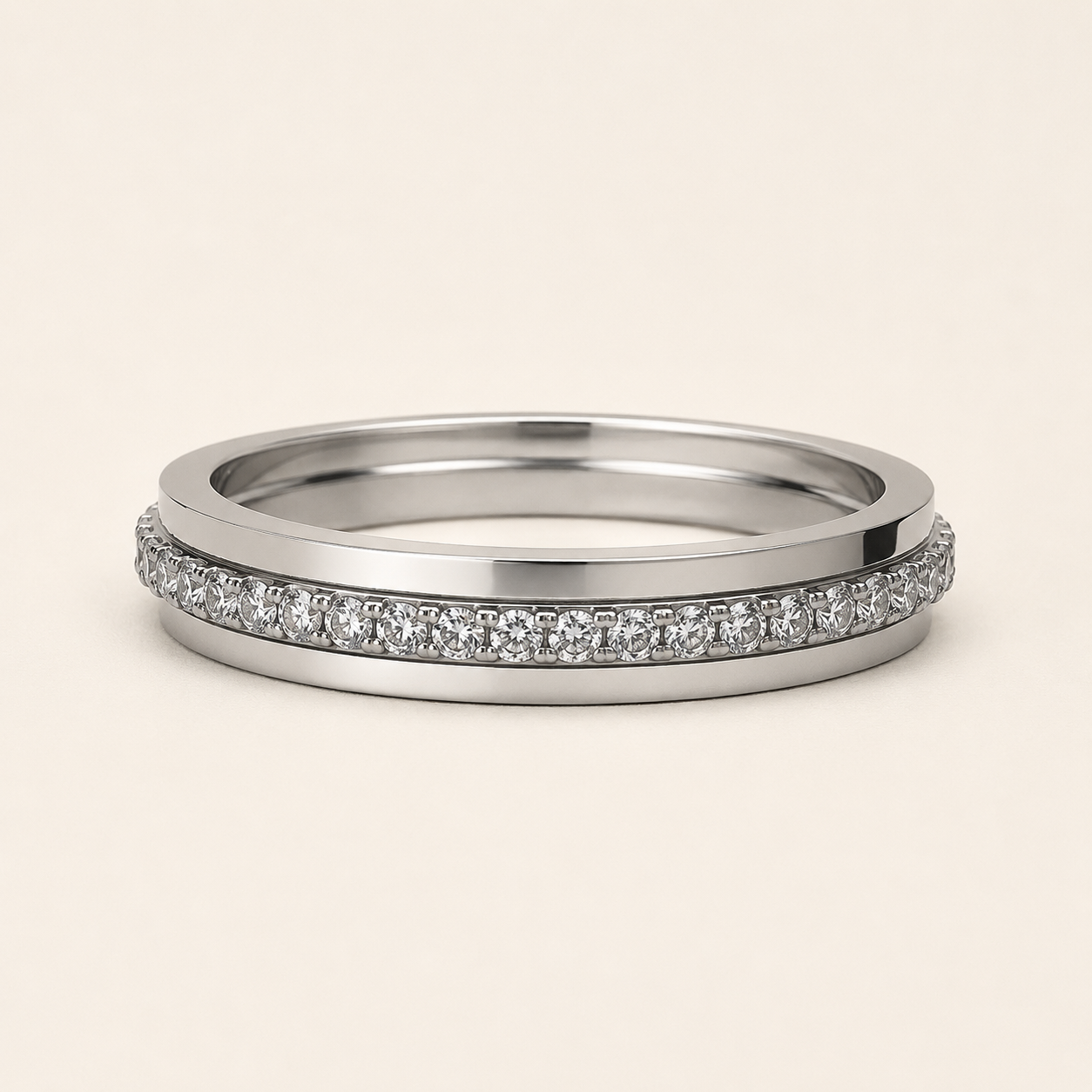 Anoréa Crystal Ring – Silver