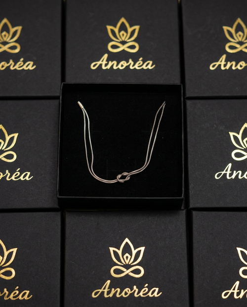 Luna Knot Bracelet – Silver